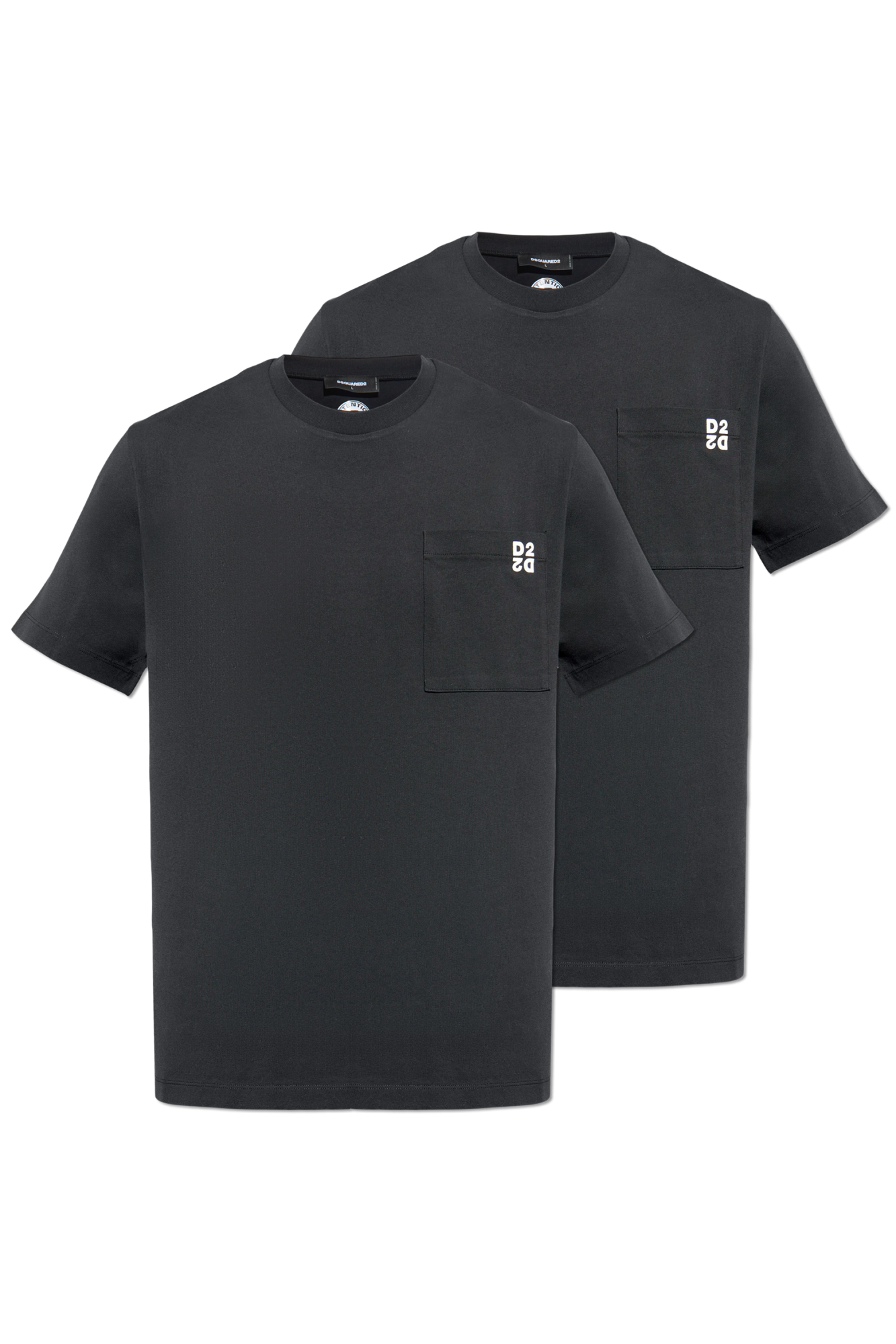 【送料&関税込】Dsquared2 Two-pack Of T-shirts Dsquared2 Two-pack of logo t-shirts | Men's Clothing | Vitkac